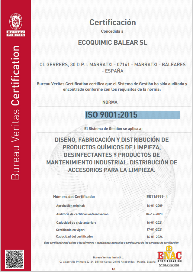 ISO Ecoquimic